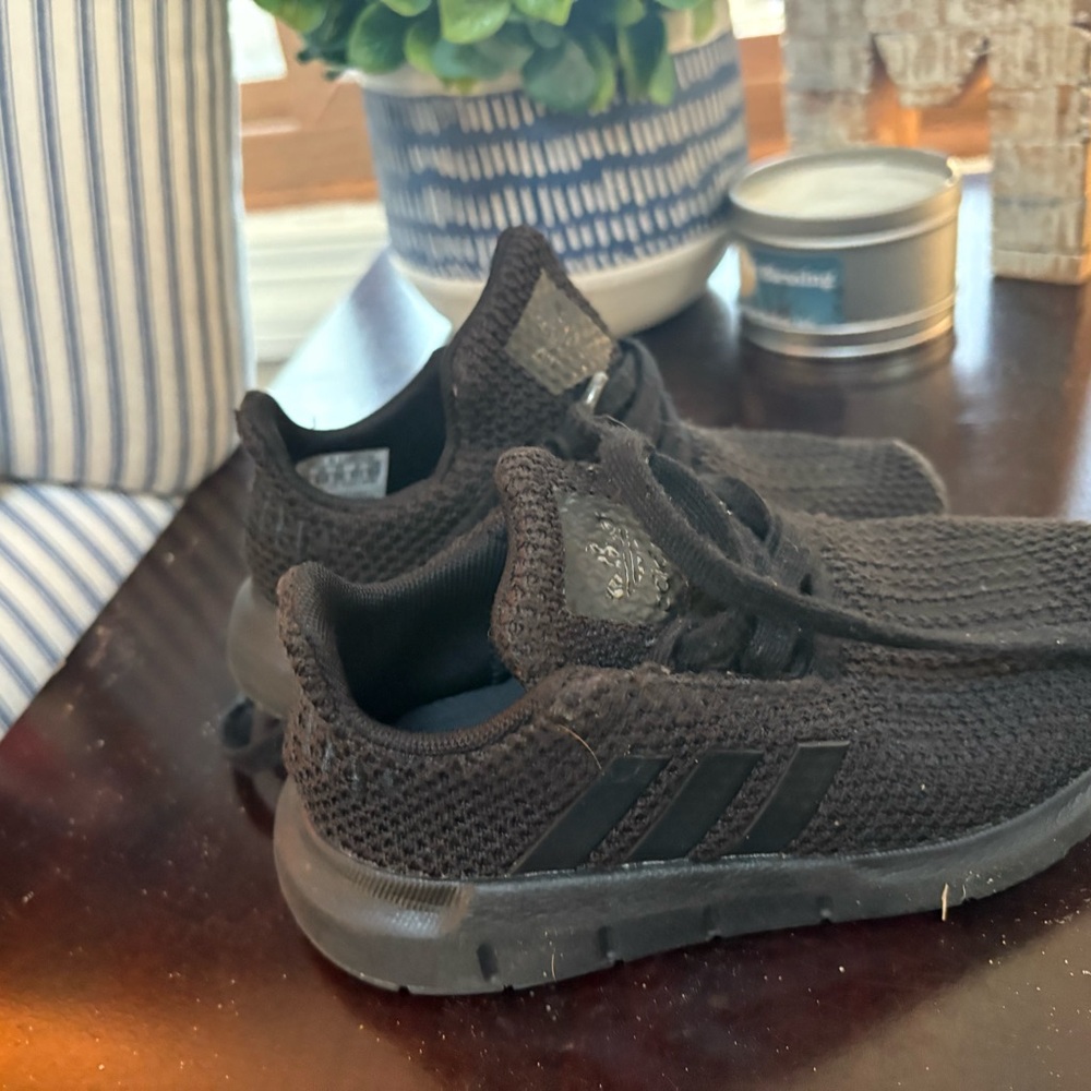 Adidas Black Knit Sneakers